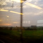 Dans le train entre ici et Bruxelles