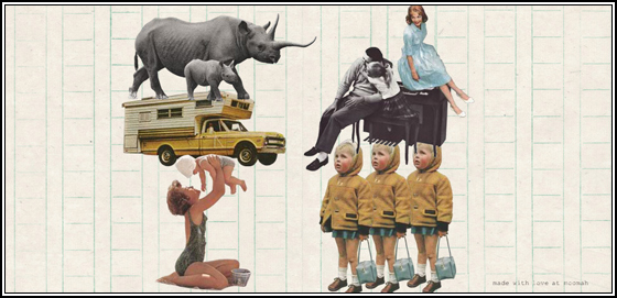 Super positions avec le Mooma Collage