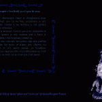 version 1. front et baiser ~ enfant de synthèse